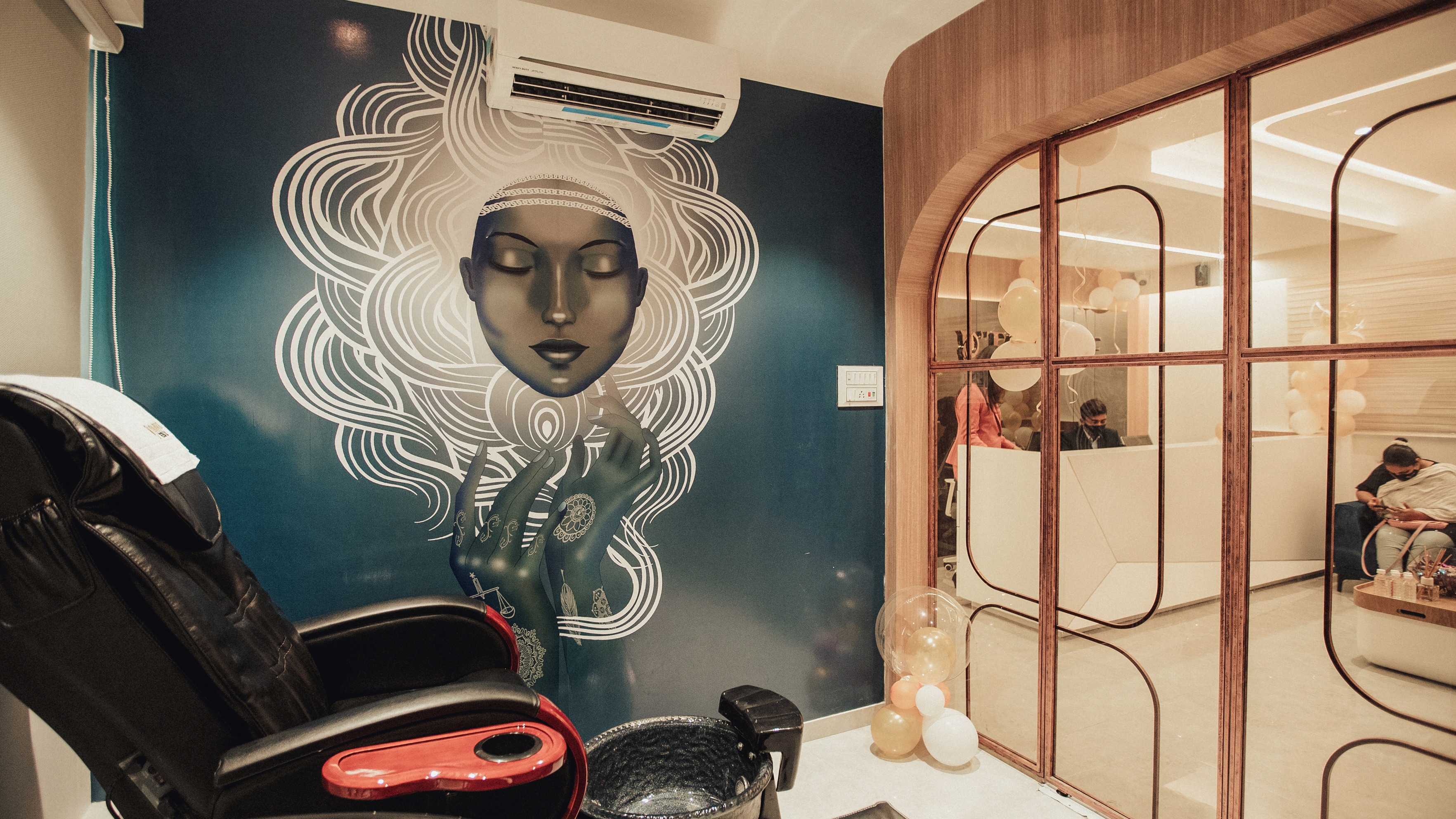 Treatment room at D'Tanique — The Derma Clinic